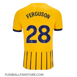 Brighton Evan Ferguson #28 Replik Auswärtstrikot 2024-25 Kurzarm